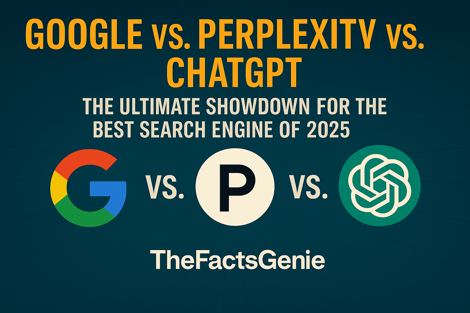 Google vs. Perplexity vs. ChatGPT: The Ultimate Showdown for the Best Search Engine of 2025