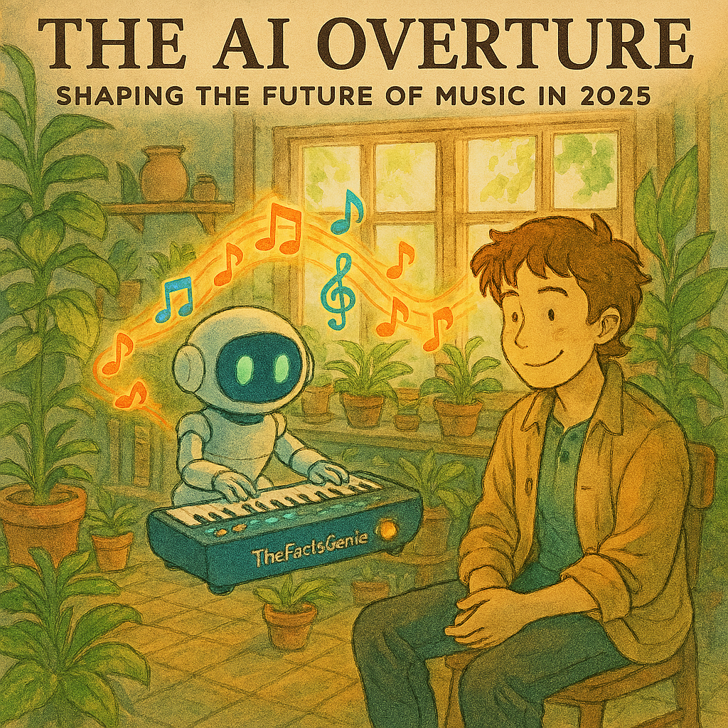 The AI Overture: How Artificial Intelligence is Composing the Music of 2025