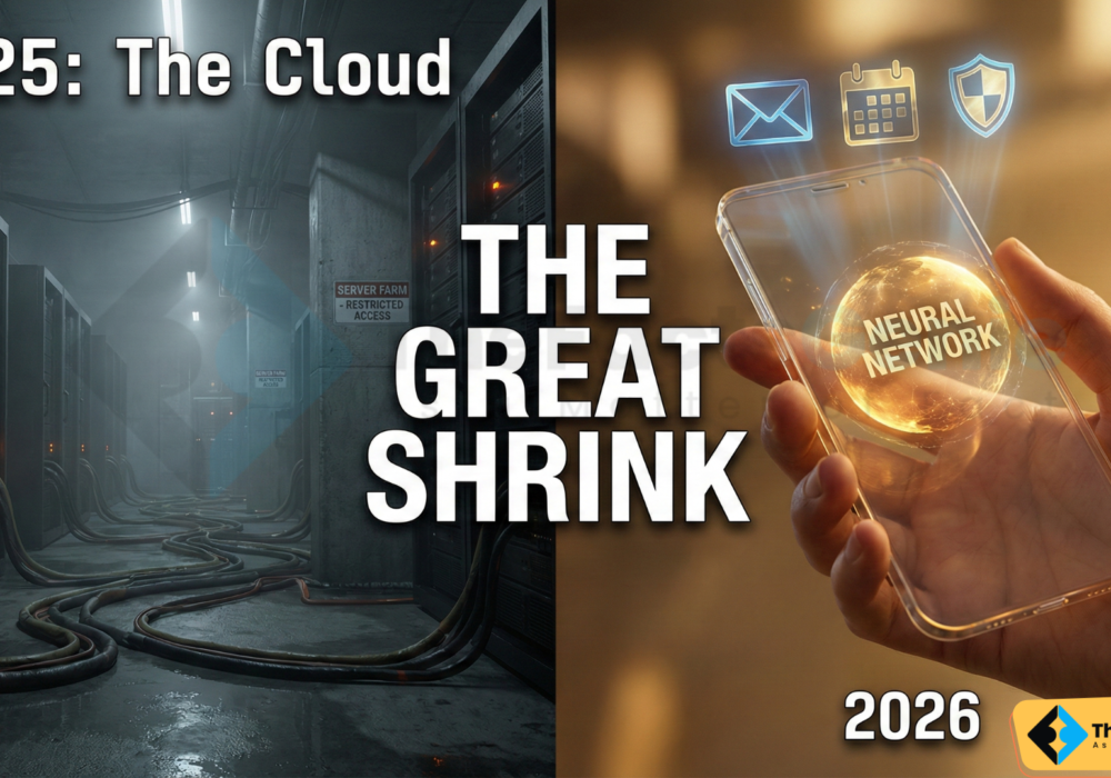 The Great Shrink 2026: Why “Pocket AI” and Small Language Models Are Killing the Cloud